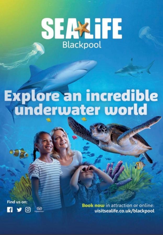 Luxury Latest Model Holiday Home Blackpool Exteriör bild